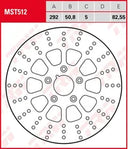 Harley-Davidson Flh 1340 Electra Glide [1984-1985] - brake disc fixed round – picture 7