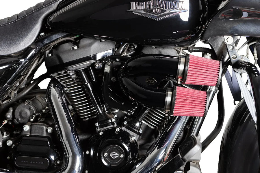 Harley-Davidson FXLRST 1923 Softail Low Rider ST 117 H.O. [2025] - Tuned Induction Luftfilterkit – Oberfläche: Schwarz – Bild 3
