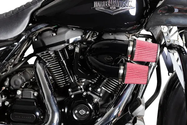 Harley-Davidson FLFBS 1923 Softail Fat Boy 117 [2025] - Tuned Induction Luftfilterkit – Oberfläche: Schwarz – Bild 8