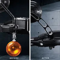 Harley Davidson FLS [HEINZ BIKES] – NANO Series Lenker-Blinker