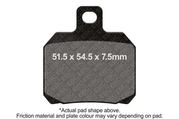 ducati s 800 [EBC] – Extreme Performance Sintered “EPFA” brake pads
