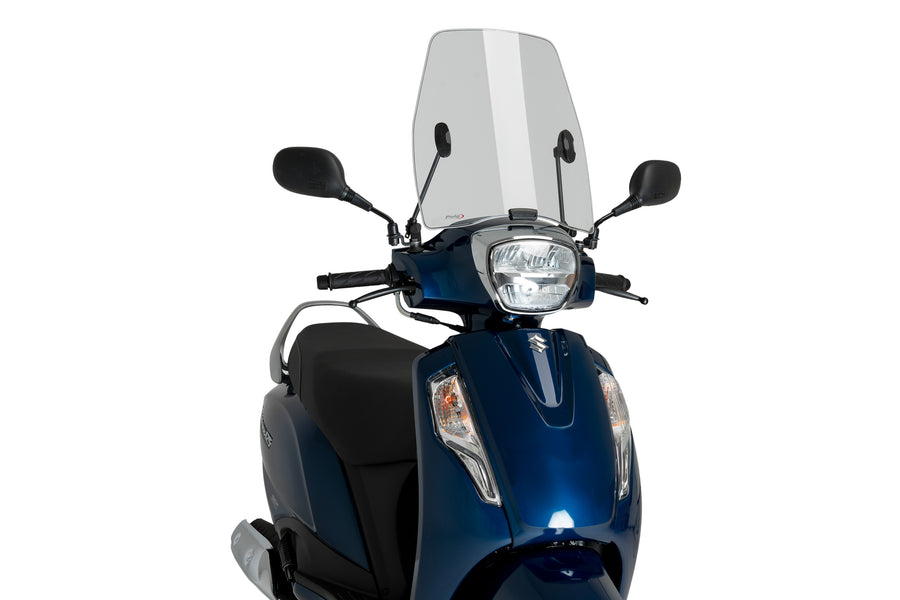 SUZUKI ADDRESS 125I E5 [2025] – Urban scooter screen – Transparent