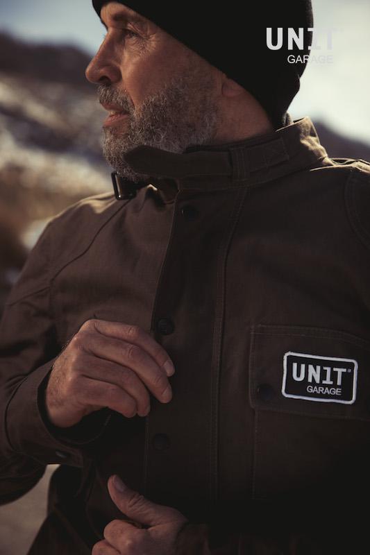 BMW R nineT 1200 Scrambler [2016-2023] - Grüne Zagora-Jacke