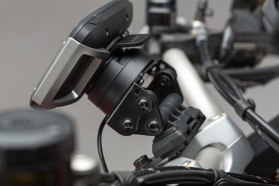 Ducati Multistrada 1260 S Grand Tour [2020] - Navi holder on the handlebars – picture 2