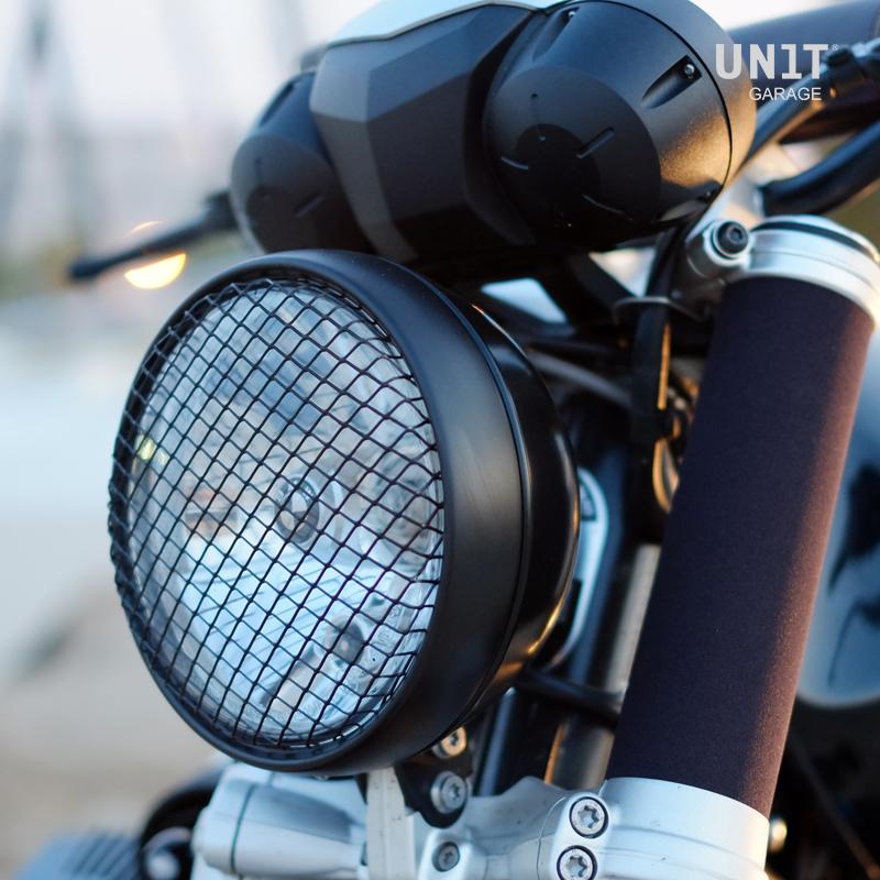BMW R nineT 1200 Racer [2017-2020] - Scheinwerferabdeckung Schutzgitter Schwarz