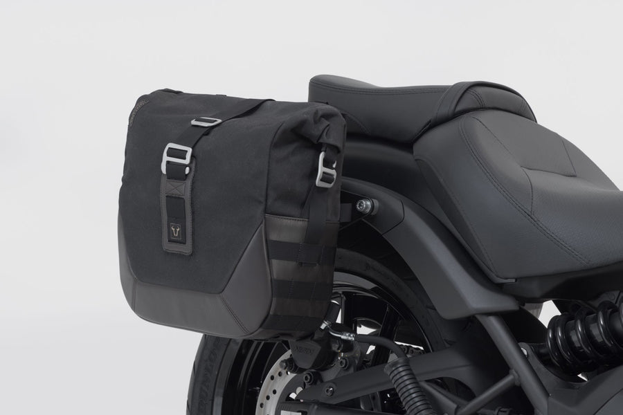 Kawasaki EN 650 S Vulcan [2015-2024] - Legend Gear side bag system LC2 Black Edition – picture 5