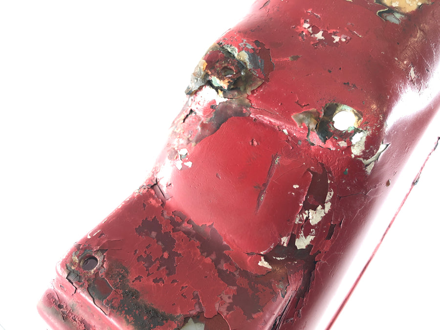 BMW R 75/6 [1974] - Rear fender with license plate