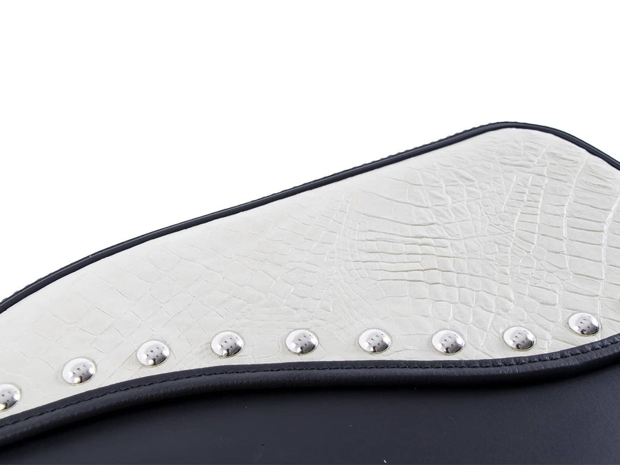 Motorcycle bag [Hepco & Becker] - Ivory side bag C-Bow / left / ivory – C-Bow