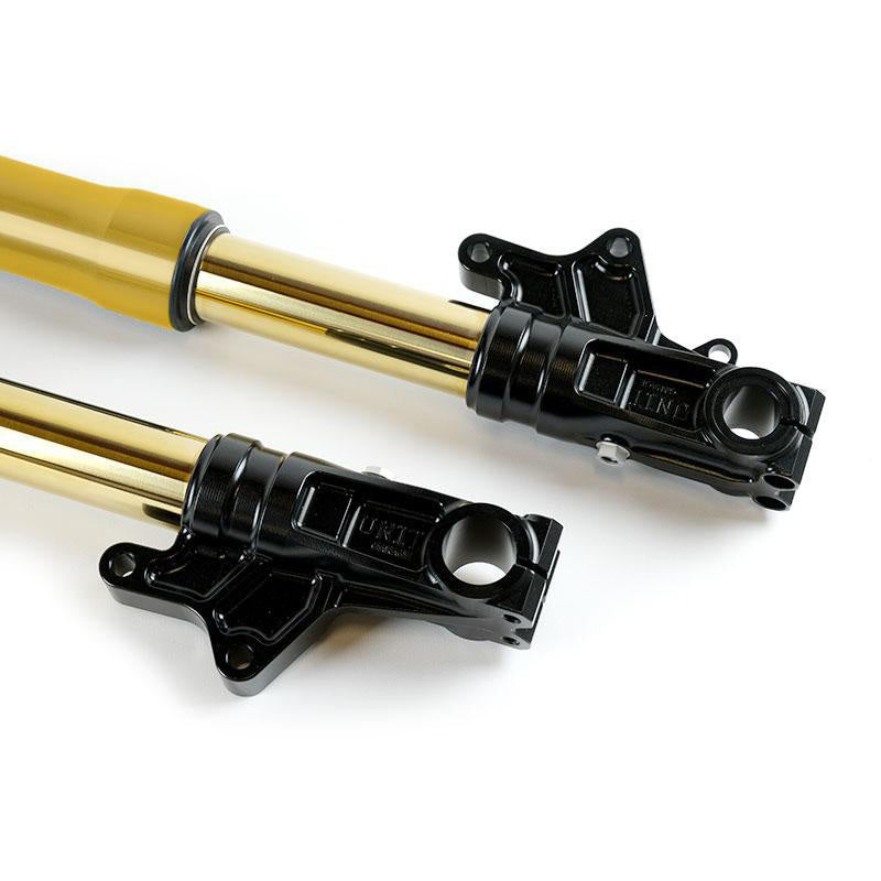 BMW R nineT 1200 Scrambler [2016-2023] - Öhlins USD High Fork Kit + Unit Garagenplatten und Füße (hohe Version)