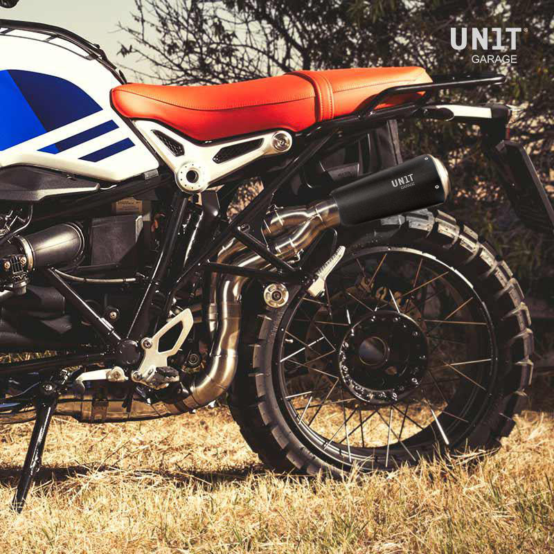 BMW R nineT 1200 Urban G/S (niedriger Auspuff) [2017-2023] - Hohe Auspuffanlage aus Edelstahl