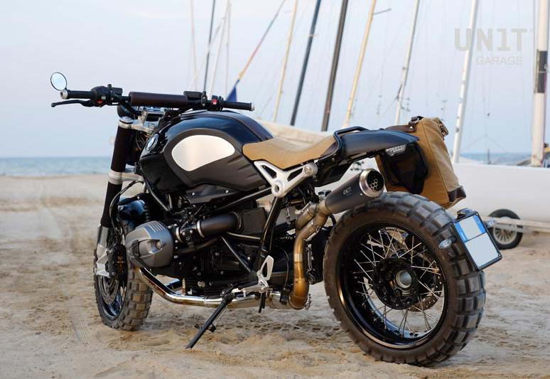 BMW R nineT 1200 Racer [2017-2020] - Hohe Auspuffanlage aus Titan