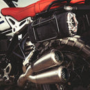 BMW R nineT 1200 Urban G/S (niedriger Auspuff) [2017-2023] - Doppelauspuff aus Titan mit sichtbaren Schweißnähten