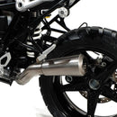 BMW R nineT 1200 Scrambler [2016-2023] - niedriger Schalldämpfer + Unterstützung