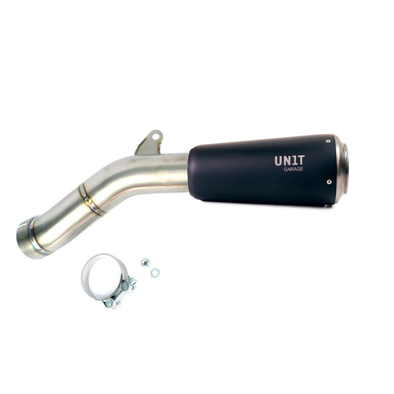 BMW R 120 G/S R [2004-2012] - GP-Style Titan-Schalldämpfer 2010–2012 mit sichtbarer Schweißnaht