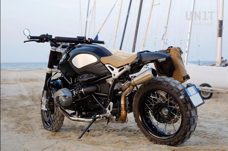 BMW R nineT 1200 Pure [2017-2023] - Hohe Auspuffanlage aus Titan