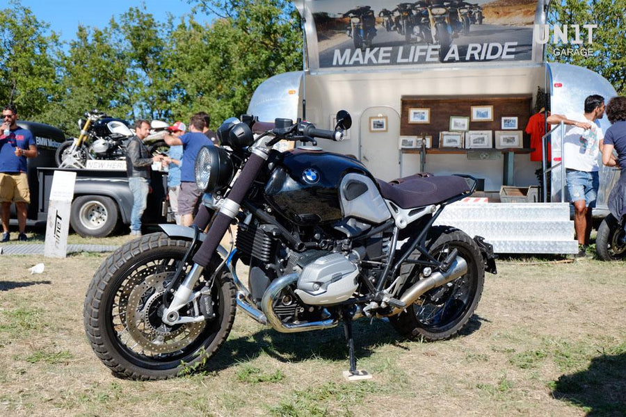 BMW R nineT 1200 Pure [2017-2023] - Niedriger Titanschalldämpfer