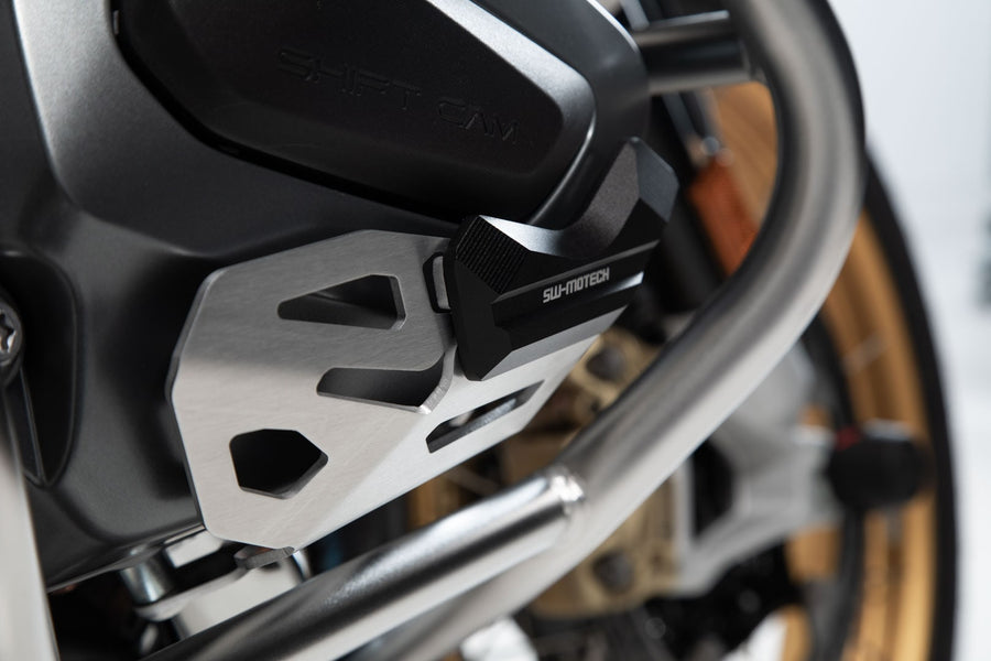BMW R 1250 GS Style Trophy [2023] - Zylinderschutz schwarz/silbern – Bild 5