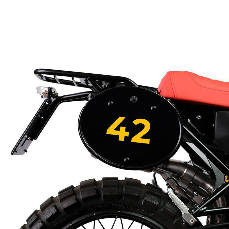 BMW R nineT 1200 Racer [2017-2020] - Gelbe Klebenummern