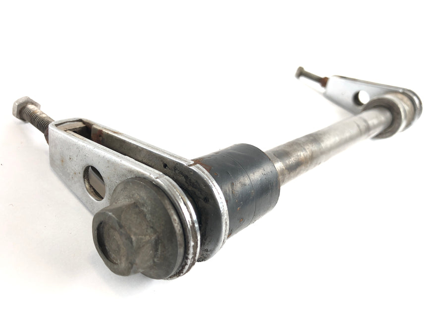 Honda CJ 360 T [1980] - Rear axle with chain tensioner