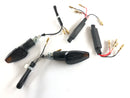 LED indicators with resistors black [with E-mark] - Yamaha Kawasaki Suzuki Ducati KTM-1