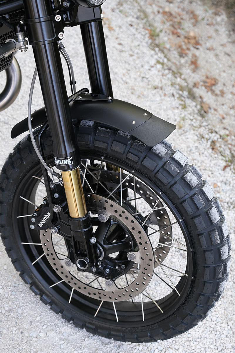 BMW R nineT 1200 Racer [2017-2020] - Vorderradschutzblech mit Gabelstütze cod 2904