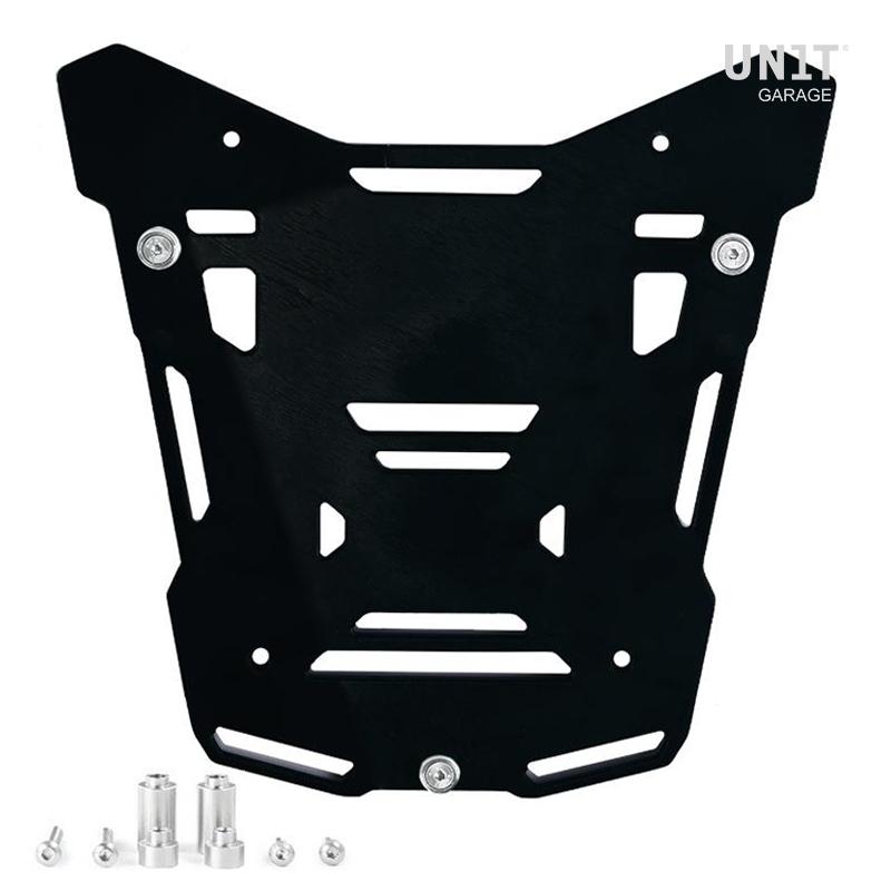 BMW R 1300 GS [2024–2026] - Atlas 44L Universal-Aluminium-Topcase + Atlas Black Topcase-Platte für Original-Gepäckträger der