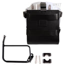 BMW R 120 G/S [2004-2012] - Alu-Taschenhalter Leder mit Schnellverschluss und Rahmen