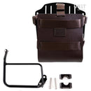 BMW R 120 G/S [2004-2012] - Alu-Taschenhalter Leder mit Schnellverschluss und Rahmen