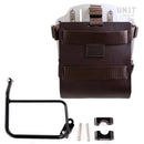 BMW R 120 G/S [2004-2012] - Alu-Taschenhalter Leder mit Schnellverschluss und Rahmen