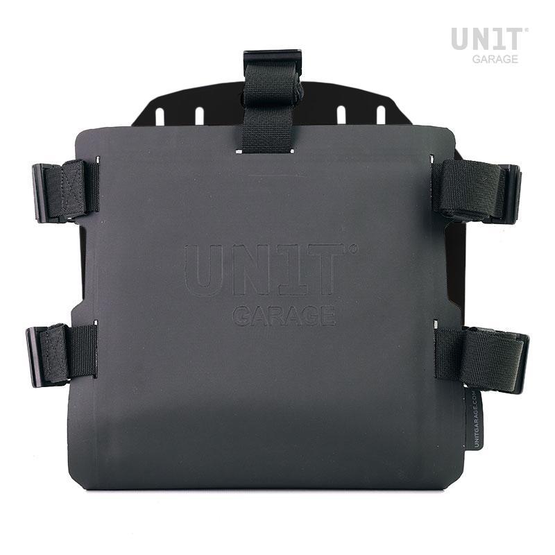 BMW R nineT 1200 Pure [2017-2023] - Aluminium-Taschenhalter mit verstellbarer Hypalon-Front und Schnellkupplung
