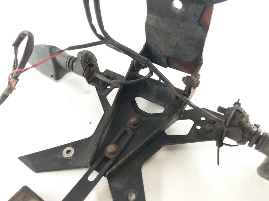 Yamaha YZF 125 RE06 [2011] - License plate holder with indicator