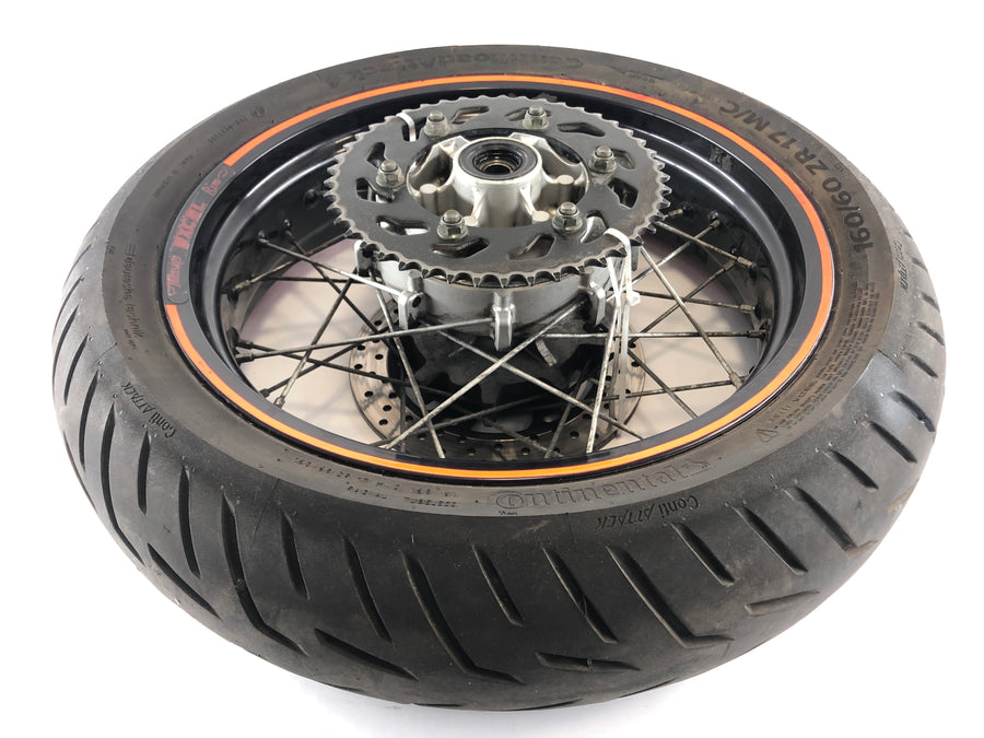 Yamaha XT 660 DM01 [2005] - Wheel Rear Rim with Tire 160 60 ZR17 DOT0422