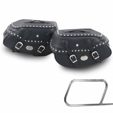 Motorcycle bag [Hepco & Becker] - saddlebags Buffalo Custom - tube pannier holder