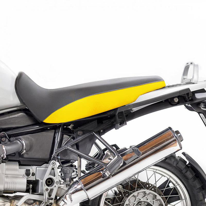 BMW R 850 GS / R 1100 GS / R 1150 GS Adventure [1994-2004] - Langer Sattel in Himmelgelb 40th/Schwarz