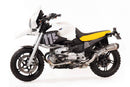 BMW R 1150 R [2000-2006] - Long artificial leather saddle for “40th” yellow/black