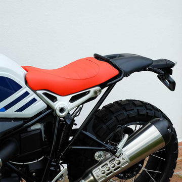 BMW R nineT 1200 Urban G/S (niedriger Auspuff) [2017-2023] - Einzelsitzbank orange in sky