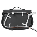 Motorcycle bag [Hepco & Becker] - leather Buffalo black right - tube pannier holder