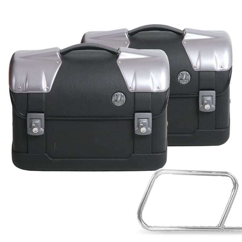 Side cases [Hepco & Becker] - Strayker case set - tube pannier holder