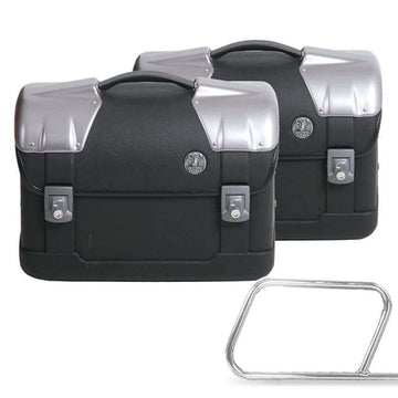 Side cases [Hepco & Becker] - Strayker case set - tube pannier holder
