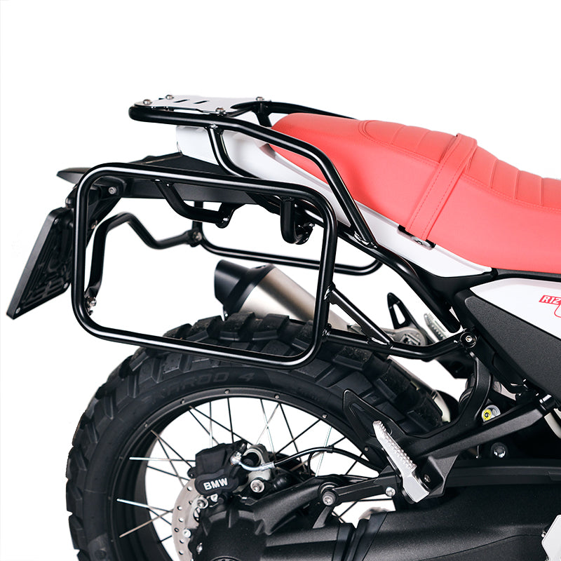 BMW R 12 G/S [2025-2026] - Atlas Aluminium-Seitenkoffer-Set 48L+41L + Atlas BMW R12 G/S Aluminium-Satteltaschenrahmen