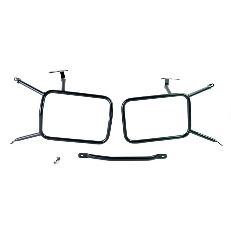 BMW R nineT 1200 Racer [2017-2020] - Atlas Aluminium-Seitenkoffer-Set 48L+41L + Rahmen für Taschen aus Aluminium Atlas