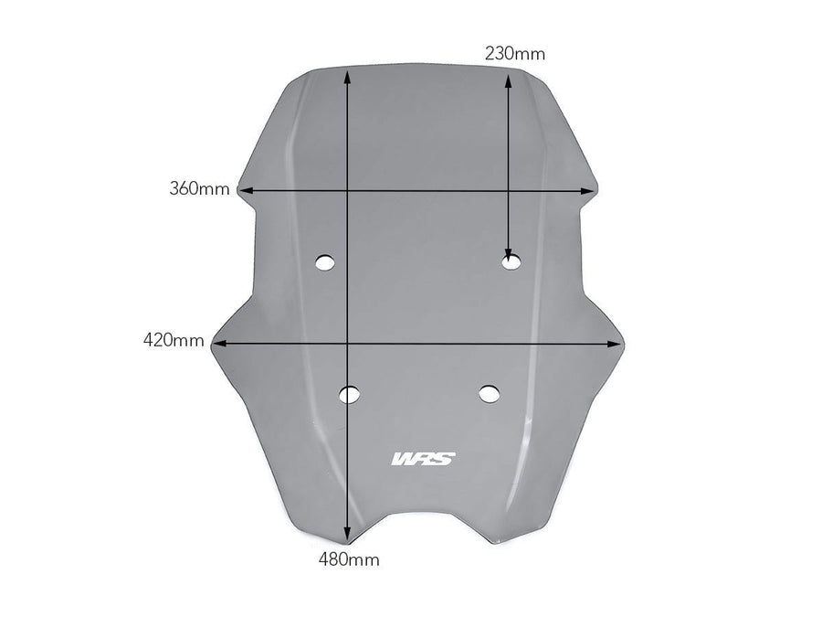 BMW C 400 X [2018-2026] - Touring Windschild +130 mm – Ansicht 11