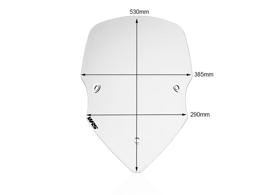 Ducati Multistrada V2 [2022-2024] - Intermedio Windschild – Ansicht 12