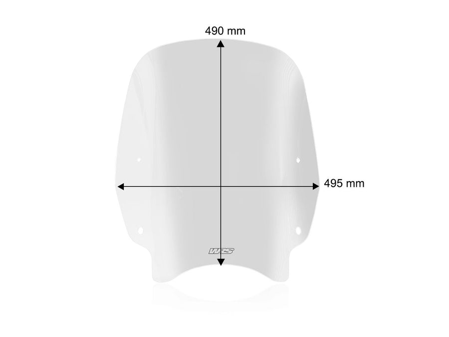 HONDA SH MODE 125 [2013-2024] - Standard windshield – view 5