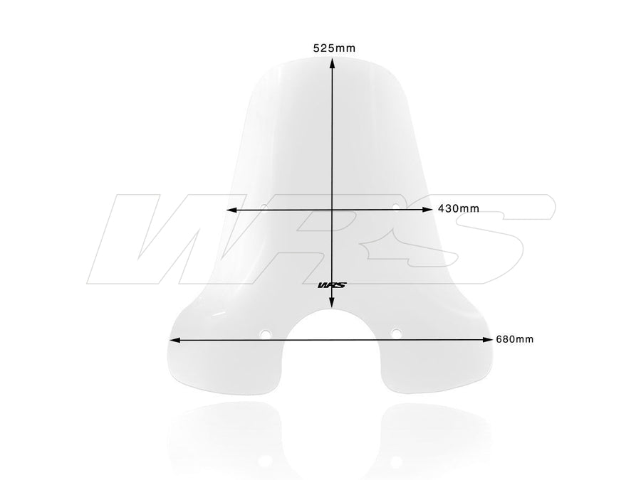 Piaggio Vespa GTS 150 4V i-get Touring [2017-2018] - Touring Windschild – Ansicht 4