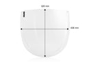 Cagiva Mito 125 Serie 2 [1992-1993] - Standard Windschild – Ansicht 6