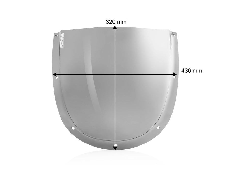 Cagiva Mito 125 Serie 2 [1992-1993] - Standard Windschild – Ansicht 5