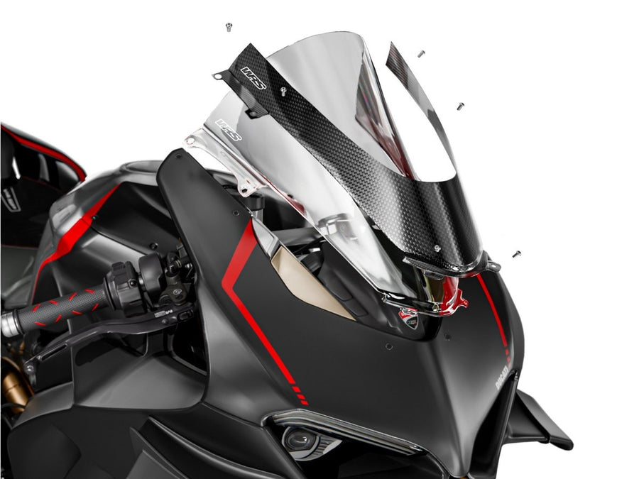 Ducati Panigale V4 [2020-2024] - CarbonSkin Windschildabdeckung – Ansicht 6