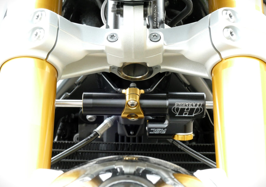 Bmw R 12 Nine T [HYPERPRO] – Lenkungsdämpfer-Montagesatz, Gold (MK-BM12-O007)